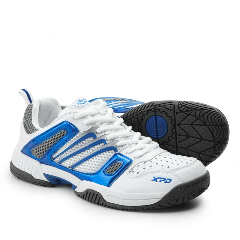 OEM Factory High Quality Kid Women White Designer Professional Training Table Tennis Sneaker Genuine Leather Custom Tennis Shoes