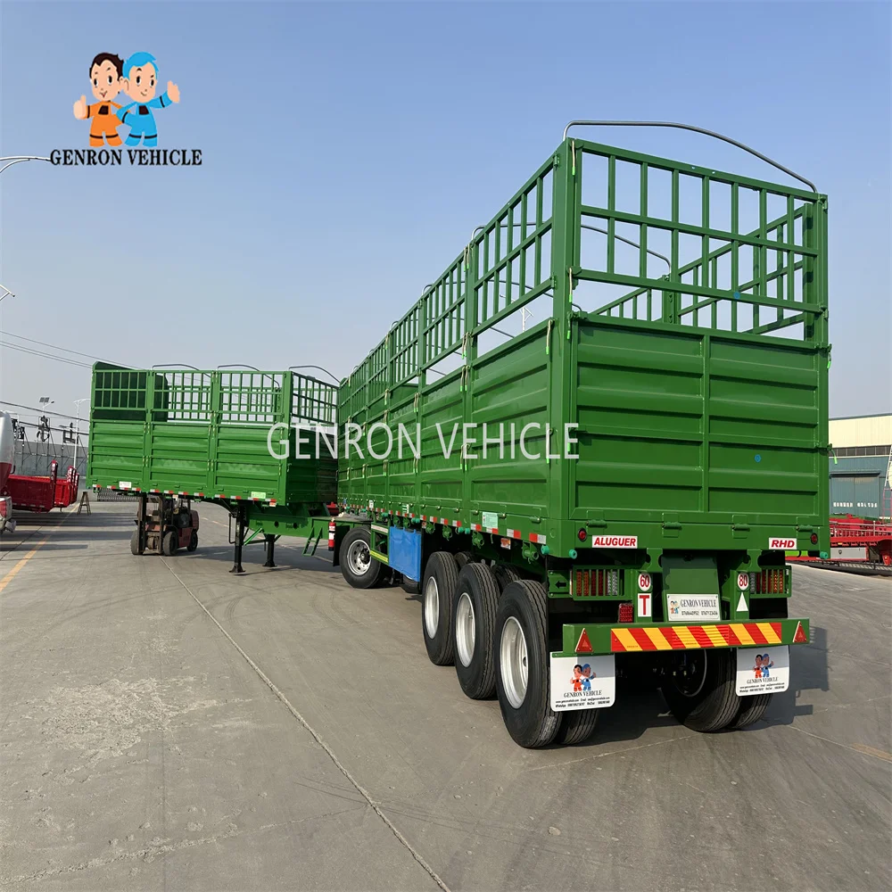 3 Axle Superlink Container Dolly Fence Cargo Trailer 20ft 40ft dolly container Combine Superlink Interlink semi trailer