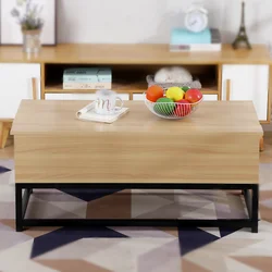 Wholesale Price Living Room Furniture Centro Center Modern Foldable Lift Up Coffee Table