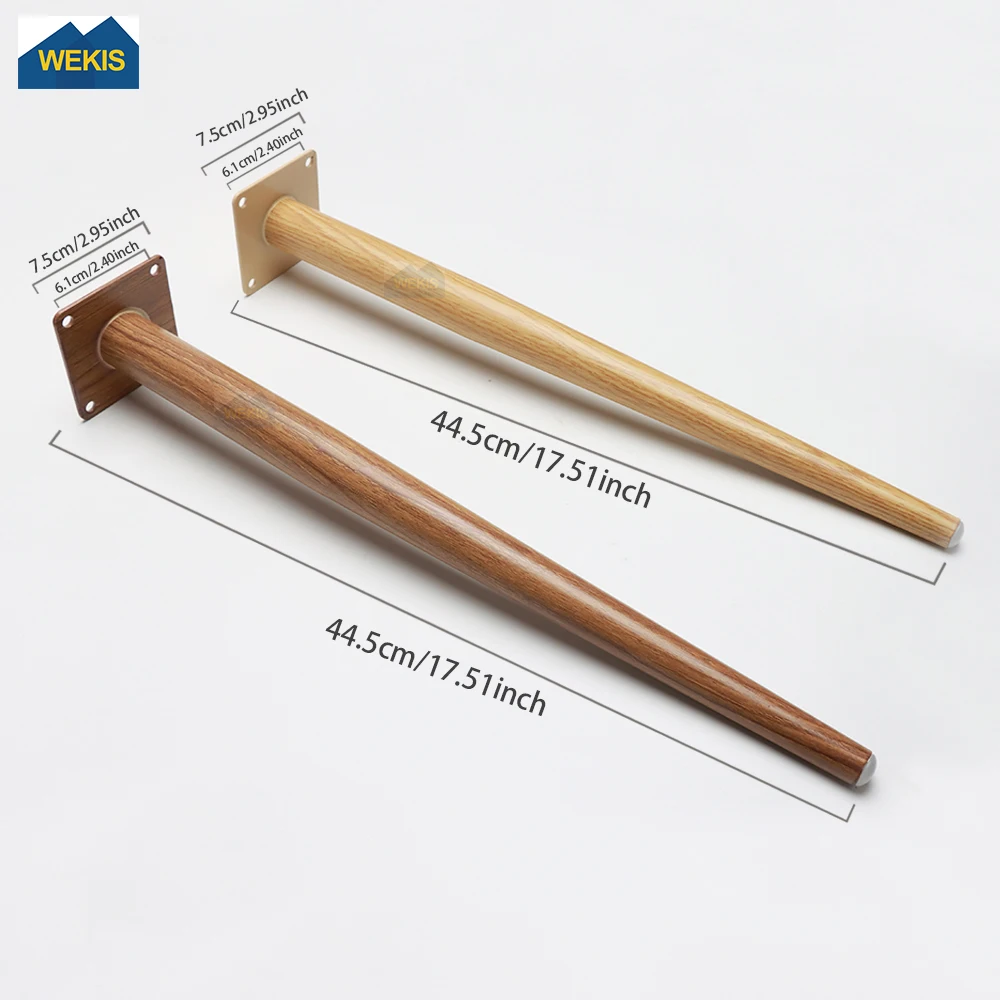 Custom Feet for Sofa Wholesale Round Square Tapered Office Furniture Bed Sofa Table Chair Small Wooden Bench Legs Couch Legs