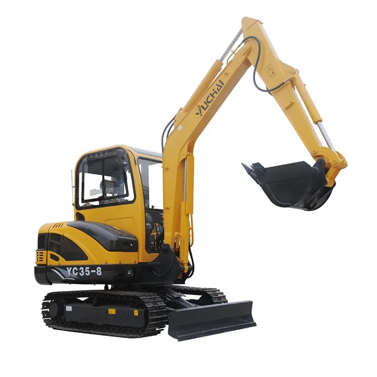 YC15-8 1625KG 1725KG 0.04CBM YUCHAI Mini Excavator Prices