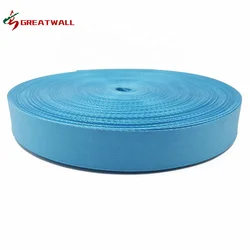 Wholesale factory direct 25mm 1 inch nylon polyester webbing 0.7mm thickness thin woven bag straps webbing