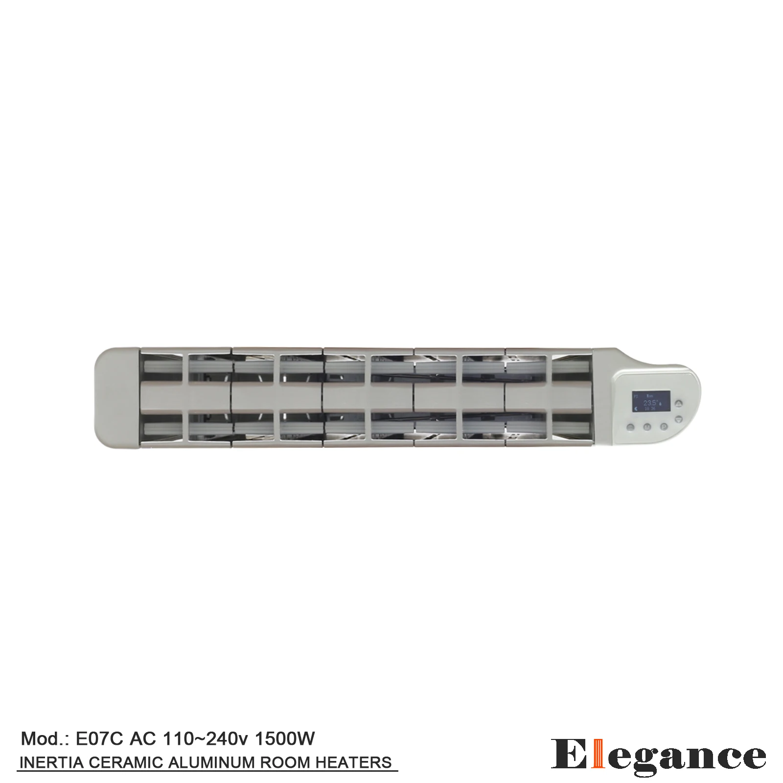 Silence white or gray thermal inertia ceramic natural stone intelligent Wi-Fi 220~240V E05C 1000W thermostat large space heaters