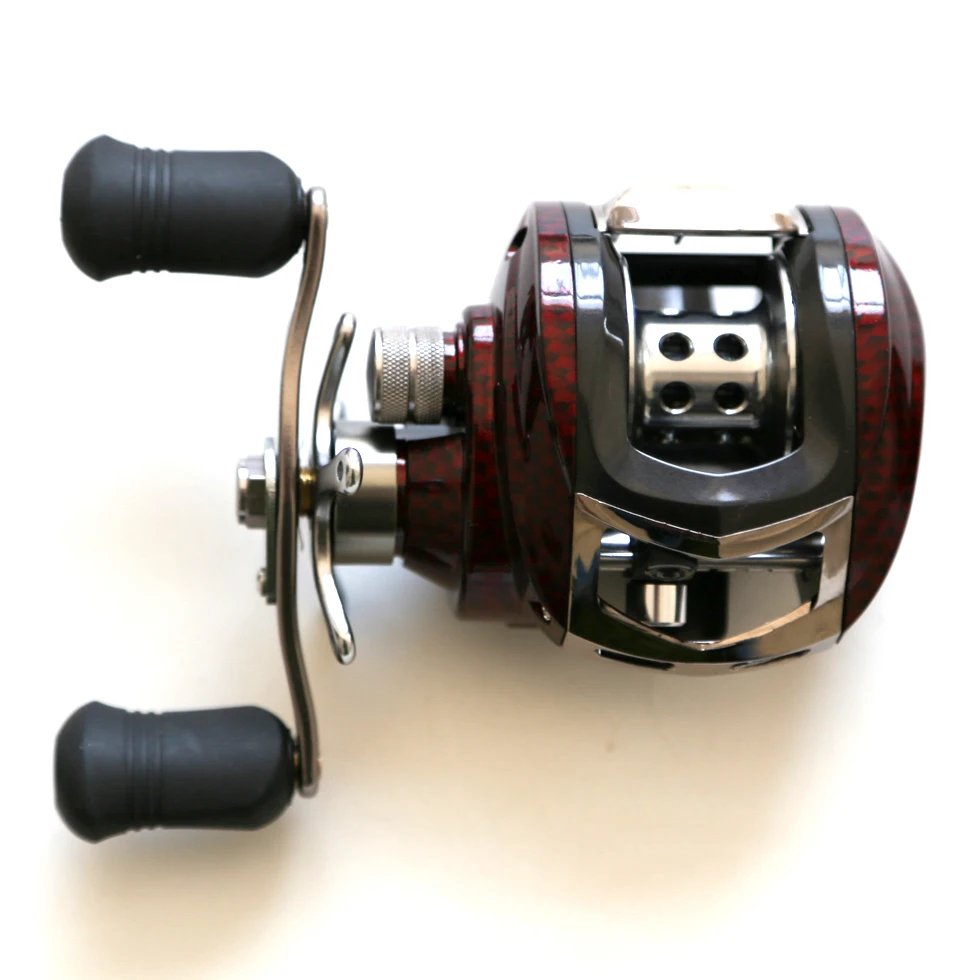 Histar OEM Droplet Reel LA/LB/LC/LH/LK Series 5pcs Magnetic Braking System 3+1BB-9+1BB Plastic or Caron Baitcasting Reel