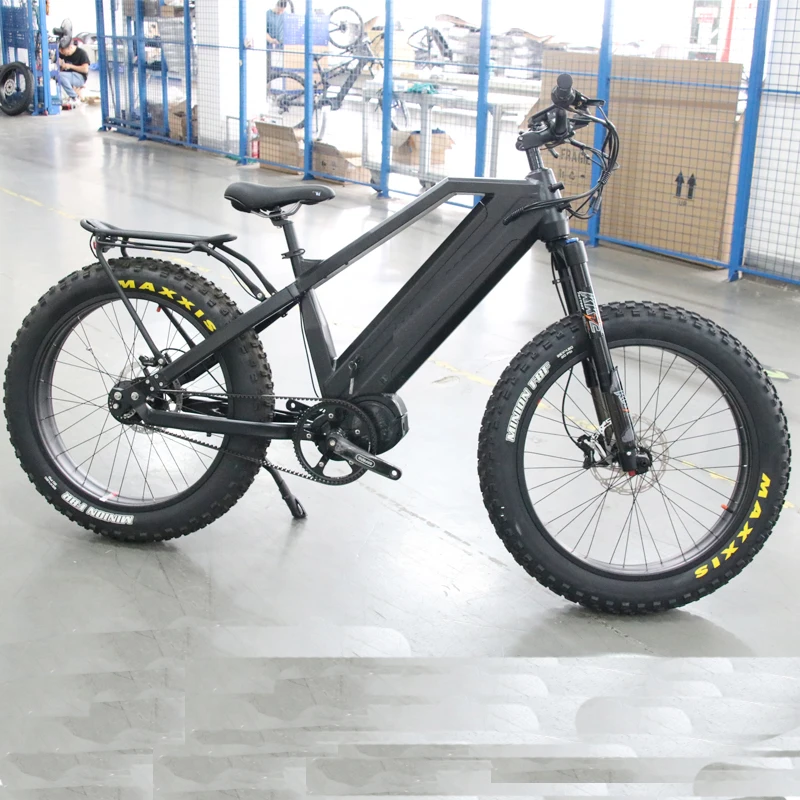 NEW Product !!Dual batteries Bafang Belt Drive Fat Tire Ebike Electro 26 *4.8 Electric Fat Bike 48v 1000w Bicicleta Electrica