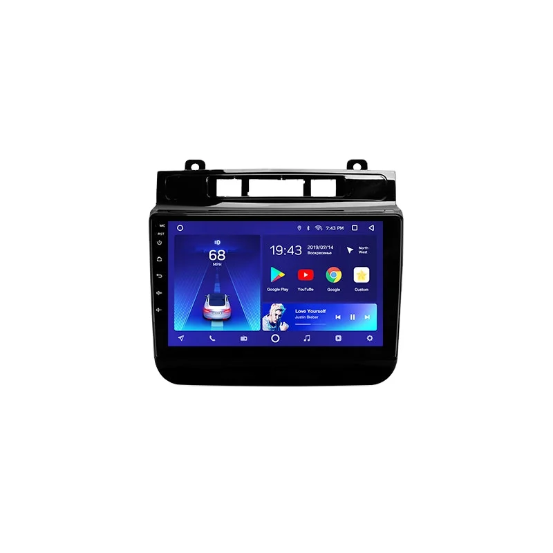 Автомагнитола TEYES CC2 Plus для Volkswagen Touareg FL NF 2010-2018 мультимедийный видеоплеер навигатор GPS Android 10 2din 2 di