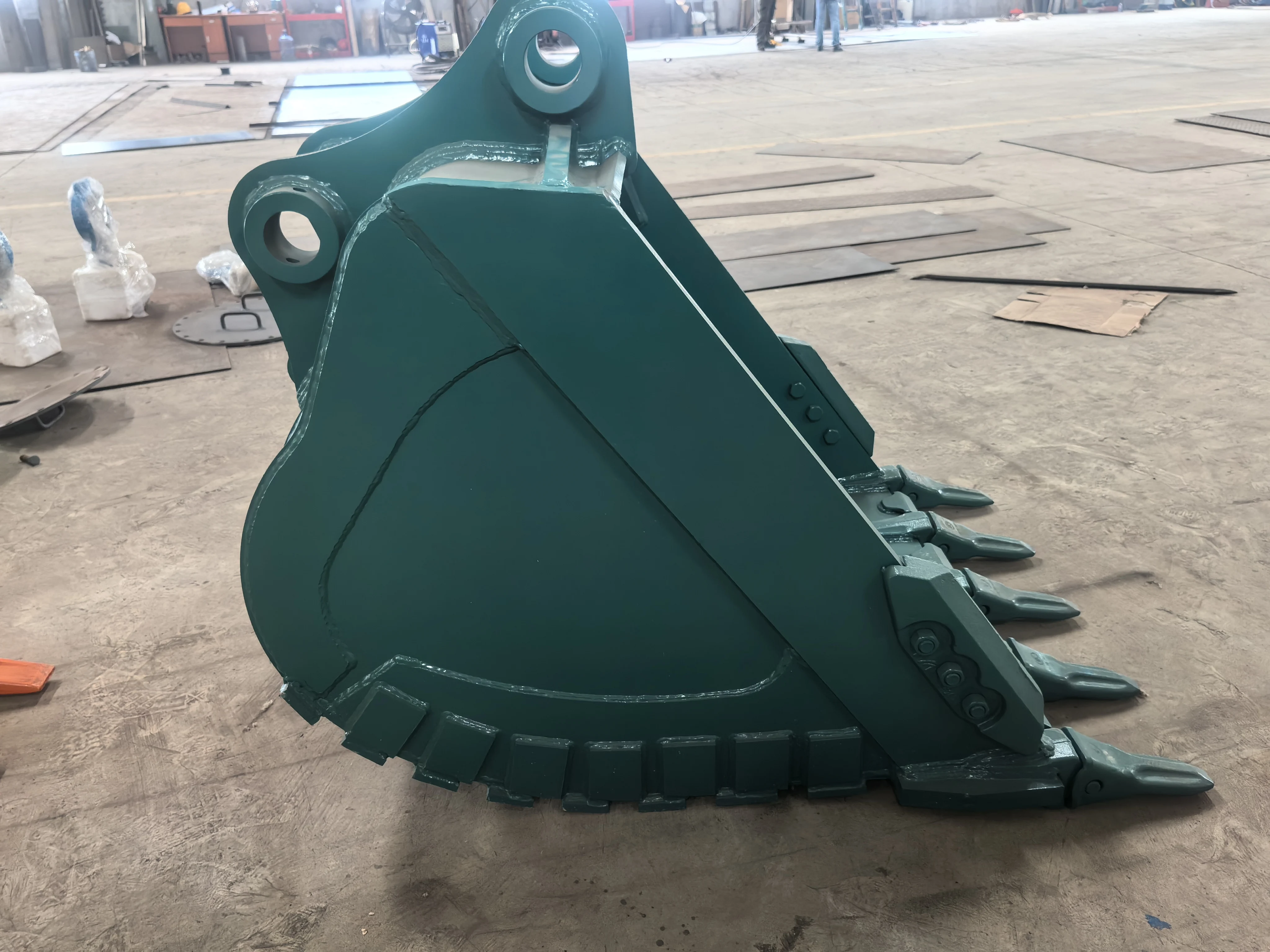 excavator bucket ear Excavator Heavy Duty Bucket/ Rock Bucket With Reinforcement And Teeth