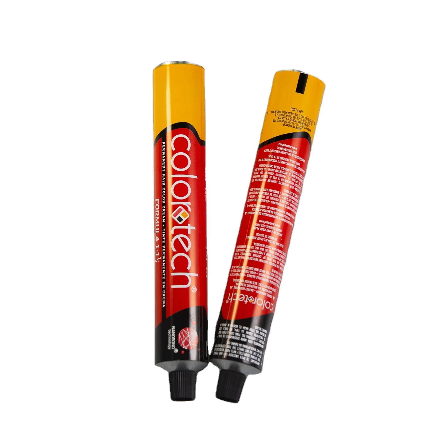 
 Алюминиевая упаковочная трубка, трубка для мазь, трубка для окрашивания темных волос от производителя  