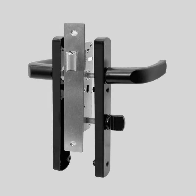 High Quality Door Lock Glass Door Key Lock with Handle Lock Body Furniture Hardware Hardware Accessories