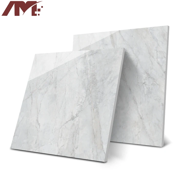 carreaux de sol 600x600 calacatta white floor porcelain carrara marble tile