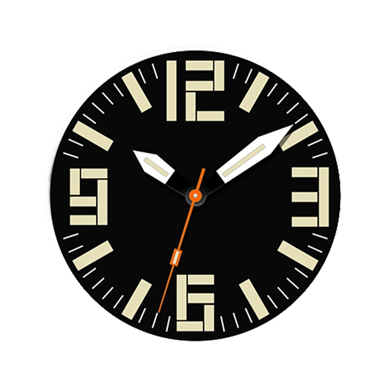 Custom Low MOQ Design Men Watch Dial Parts Changing Color Bule Green Face Dial For Watches