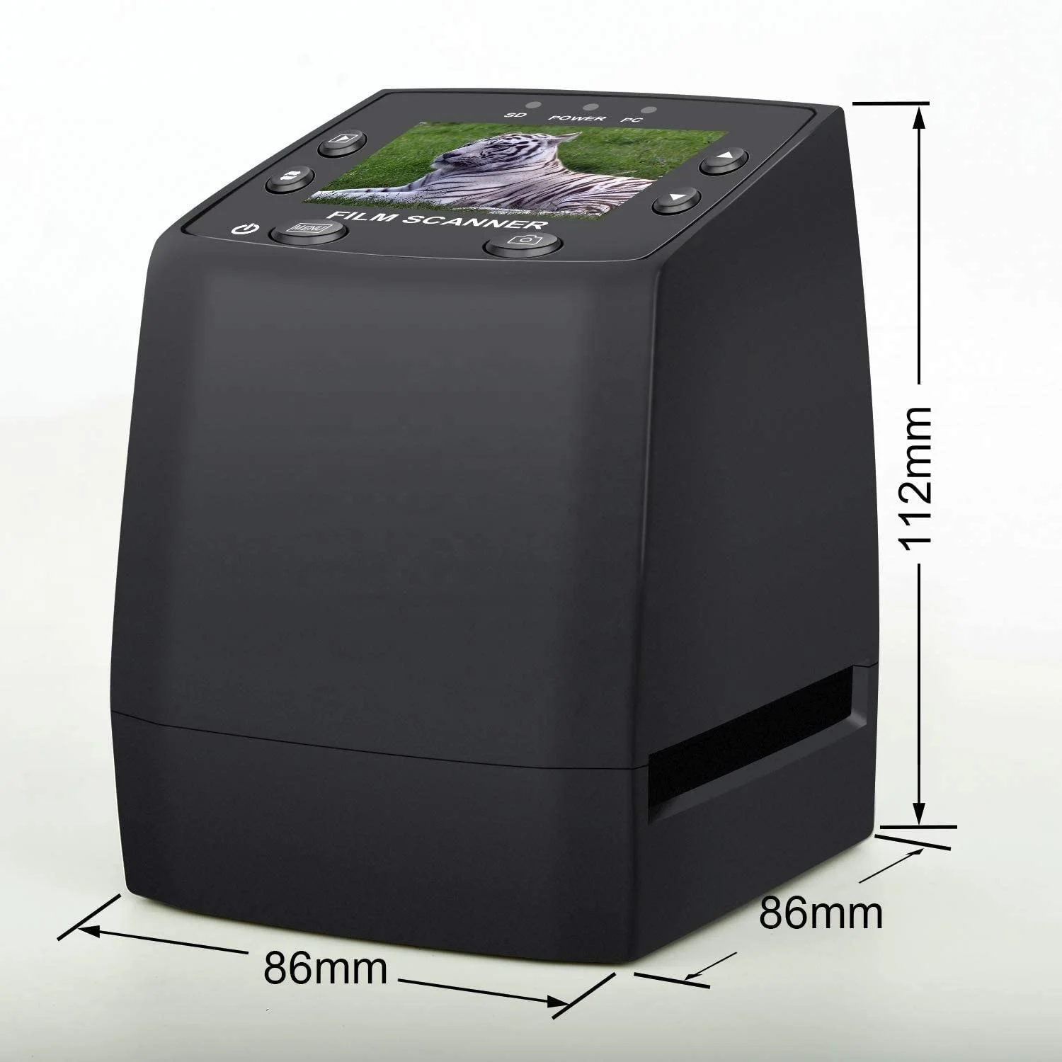 135 Film Negative Scanner High Resolution Slide Viewer,Convert 35mm Film &Slide to Digital JPEG,No Computer Software Required