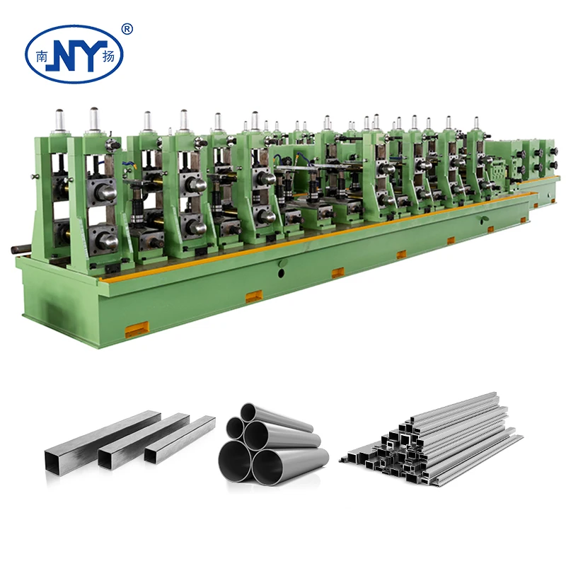Nanyang Stainless Steel Tube Making Machine Price / Galvanize Pipe Forming Machine