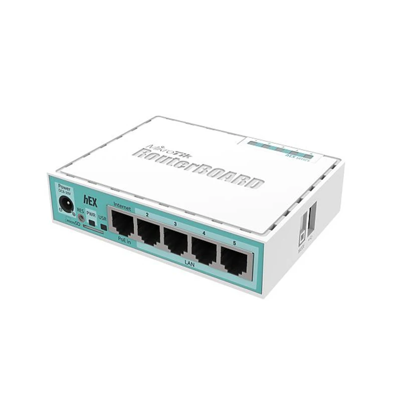 Маршрутизатор Mikrotik RB750Gr3 с шестигранным 5-гигабитным портом для сети FTTH POE авторизацией ROS Routing L4