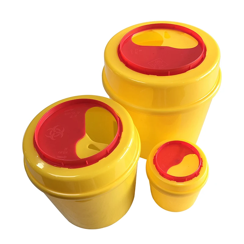 Disposal Biohazard Plastic Medical Waste Syringe 8L Safety Box Sharps Container