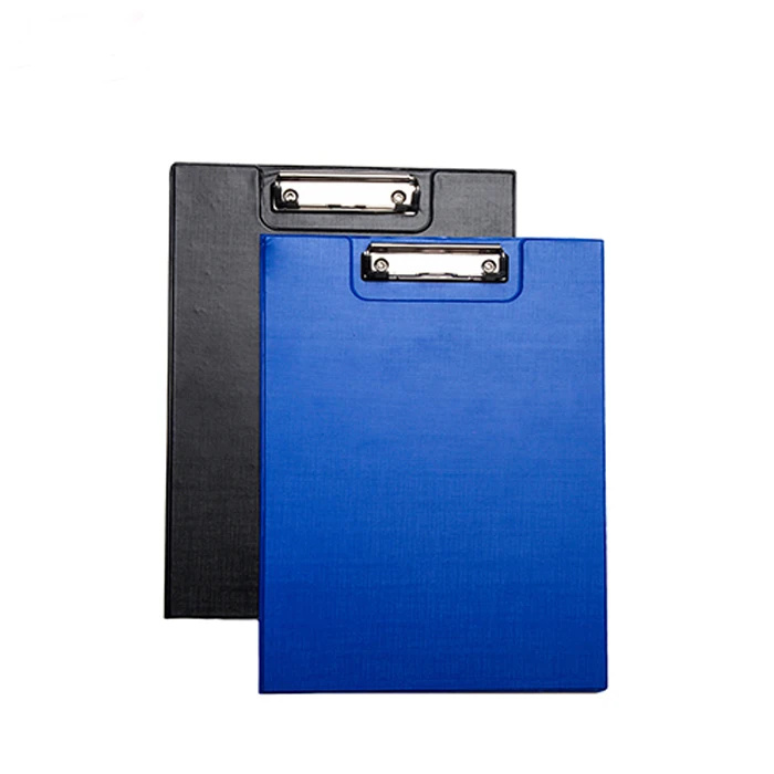 China factory price double side plastic clip board a4 clip file folder with good quality