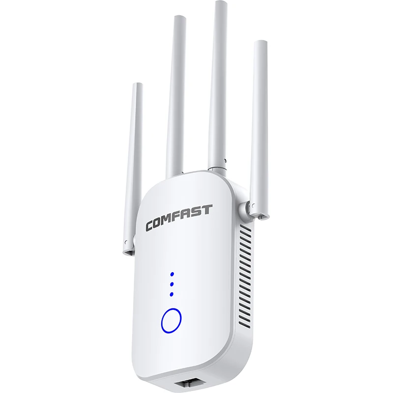 Усилитель сигнала 1200 м Dual band CF-WR758AC V2 Wi-Fi ретранслятор 4 антенны интернет Wi Fi Ретранслятор