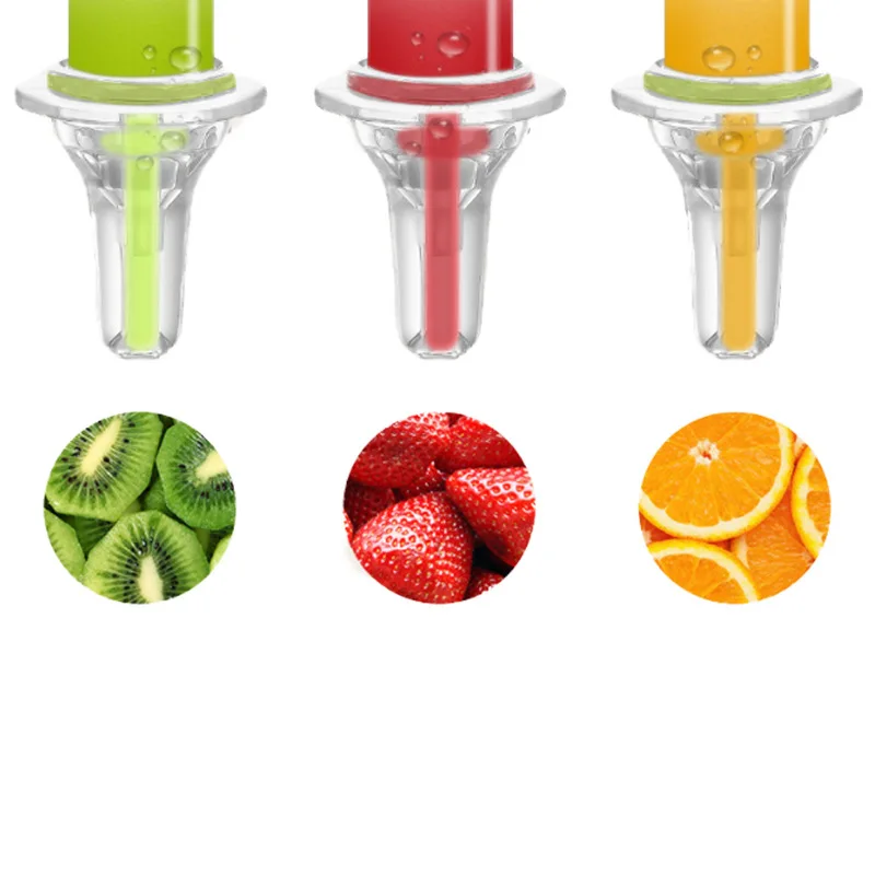 Silicone Baby Liquid Medicine Feeder Dispenser Fruit Food Feeder With Oral Syringe and Clear Scale