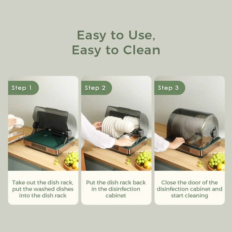 Electric tableware disinfection cabinet