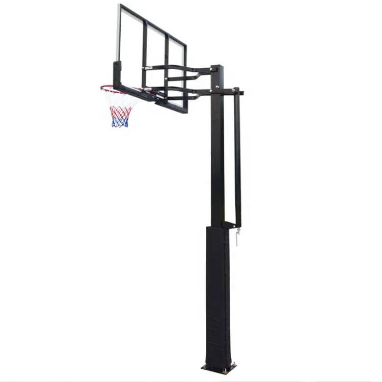 High Quality Height Adjustable Removable Fixed Inground Basketball Hoops Stand