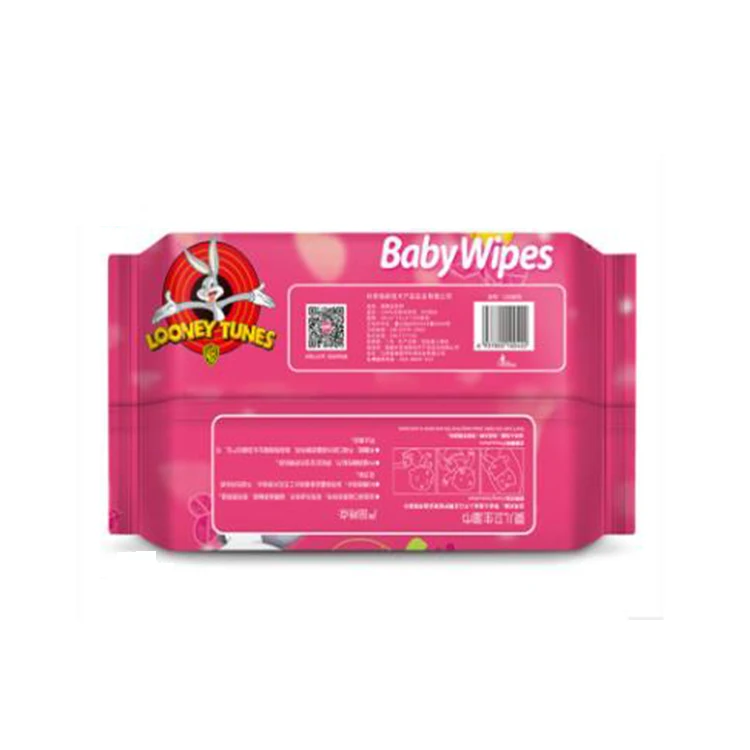 Hot sale OEM portable Alcohol Free water natural care organic bamboo baby cleaning wet wipes