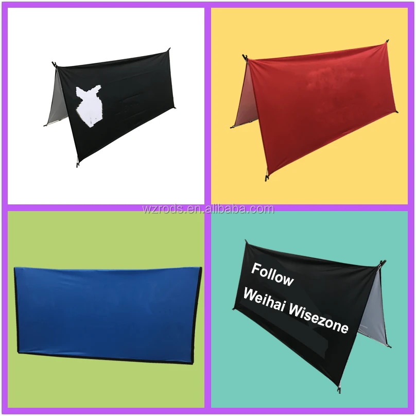 Wisezone customized New Innovation Foldable Horizontal Square Field Board Sign For Advertising and promotion.