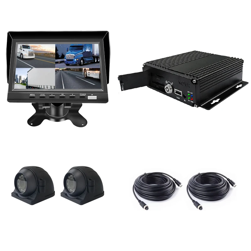 Factory Priced 4CH 1080P Truck Mobile DVR 4G GPS WIFI Digital Video Recorder