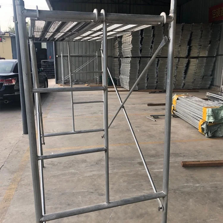 Multifunctional Strong Aluminum Scaffold Tower with Platform Sale Cover Red Sliver