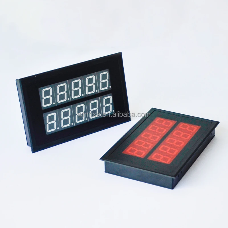 Customizable RS485 RS232 Serial Port Double Line Modbus Digital Tube Display