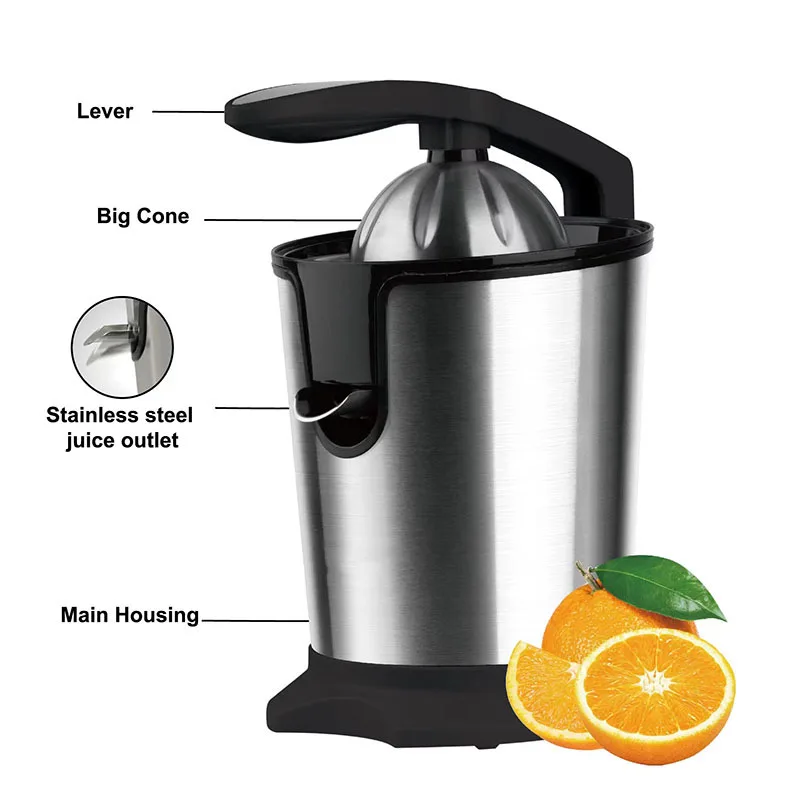 Portable Electric Orange Juice Extractor Household Fruit Squeezer Machine 700ML Large Capacity Juicers Orange Lemon Extractor