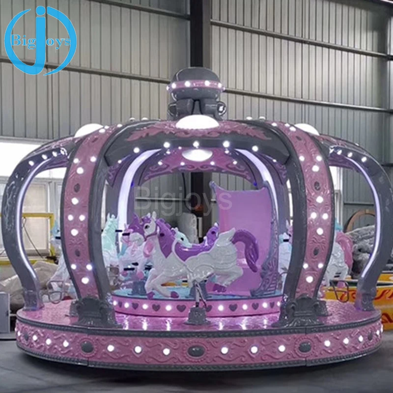 16 seat luxury carousel ride for amusement park