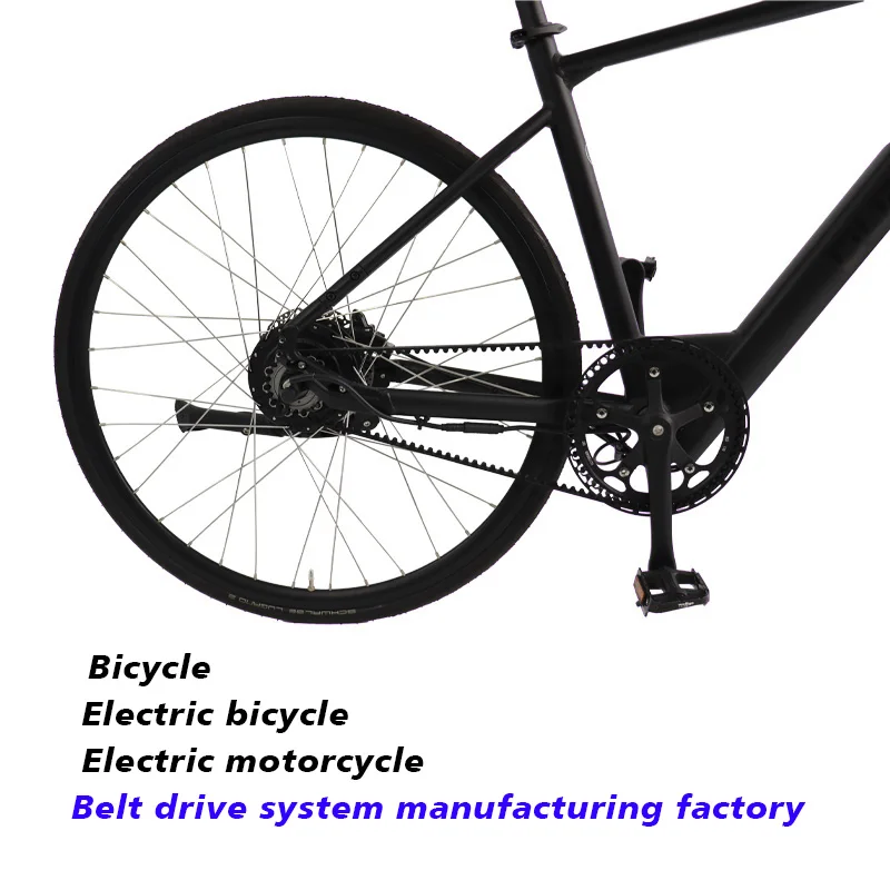 Belt Drive Supplier 11M 8M Carbon Fiber Timing Belts  Pulley Rubber For Electric Bicycle Bicycle