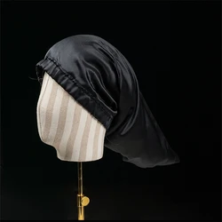 Custom Made Designer Bonnets and Durags Satin 100% Natural Silk Nightcap for Woman