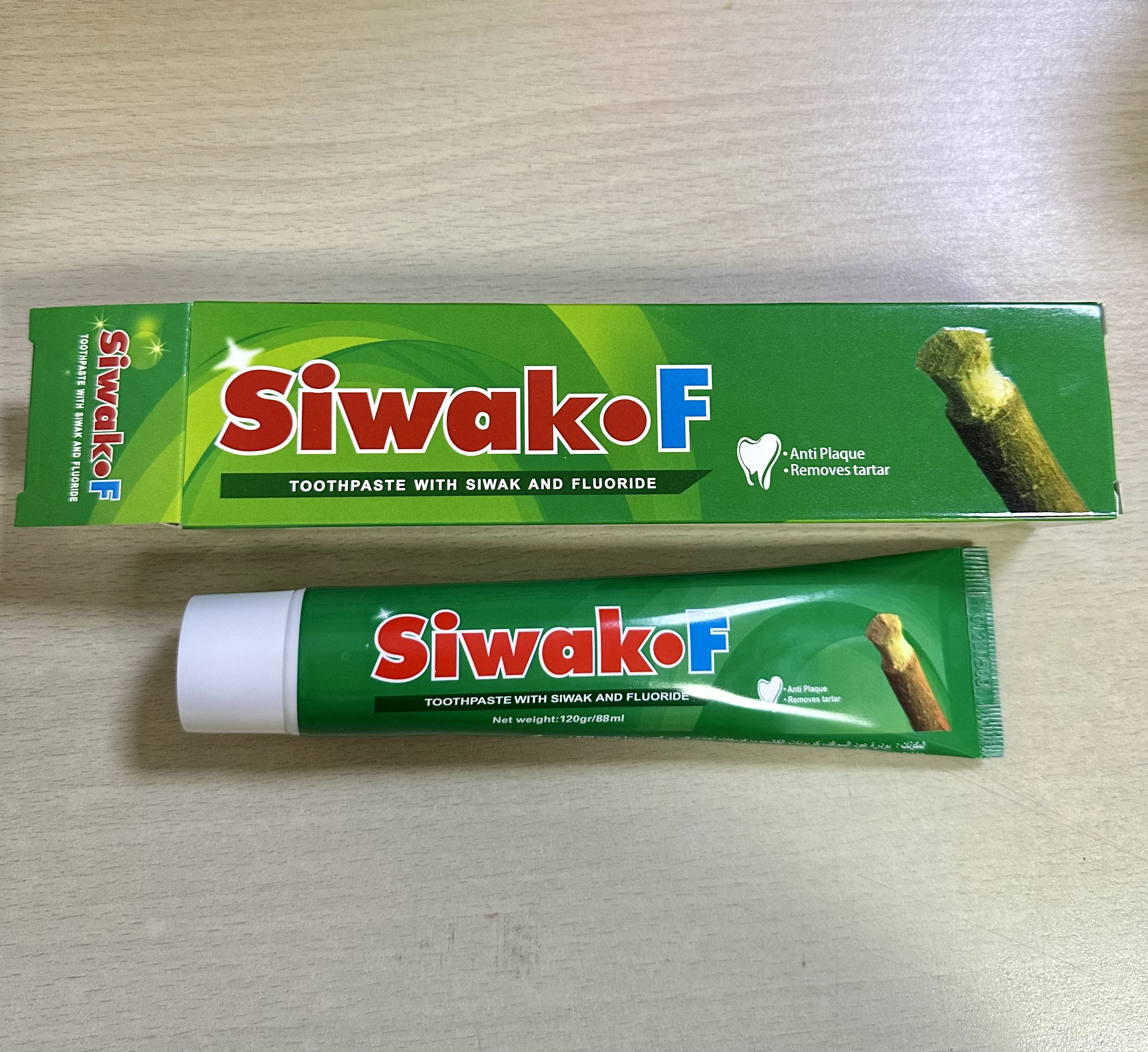 120g  best selling whitening fluoride siwak toothpaste brands