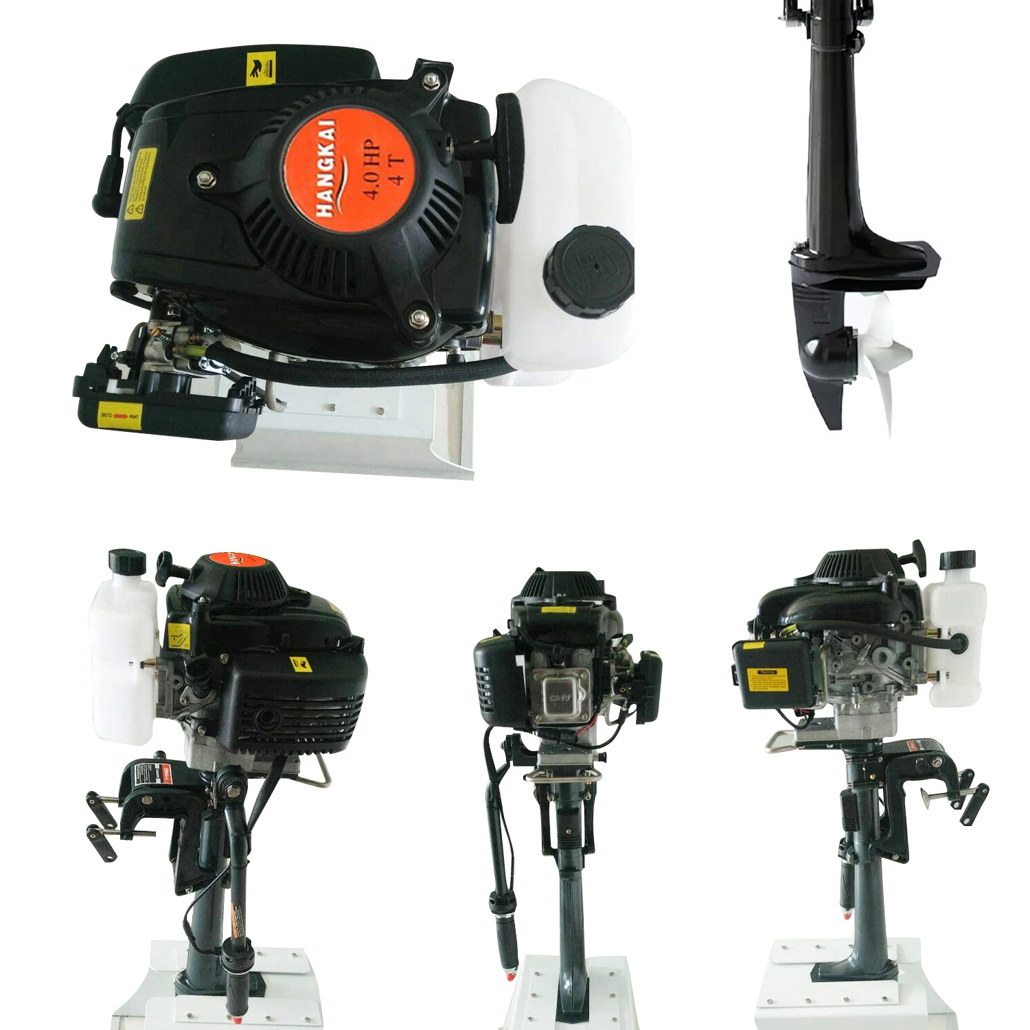 
Four-stroke 4.0 HP Outboard Engine Propeller Ship Hook Engine Marine Engine 