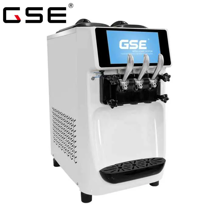 26-32L/H Automated Ice Cream Machine Corn and Icy