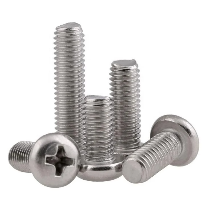 DIN 7985 нержавеющая сталь 316 M2.5 * 6 крестовые встраиваемые Винты с круглой головкой