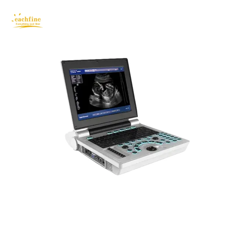 Pet Clinic Portable Veterinary ultrasound machine cheap vet laptop color doppler ultrasound used for Animal pregnancy scanning