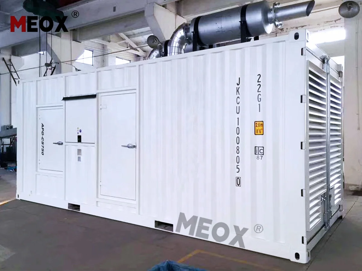 20ft shipping containers with electrical switch gears and control systems power generation generator container