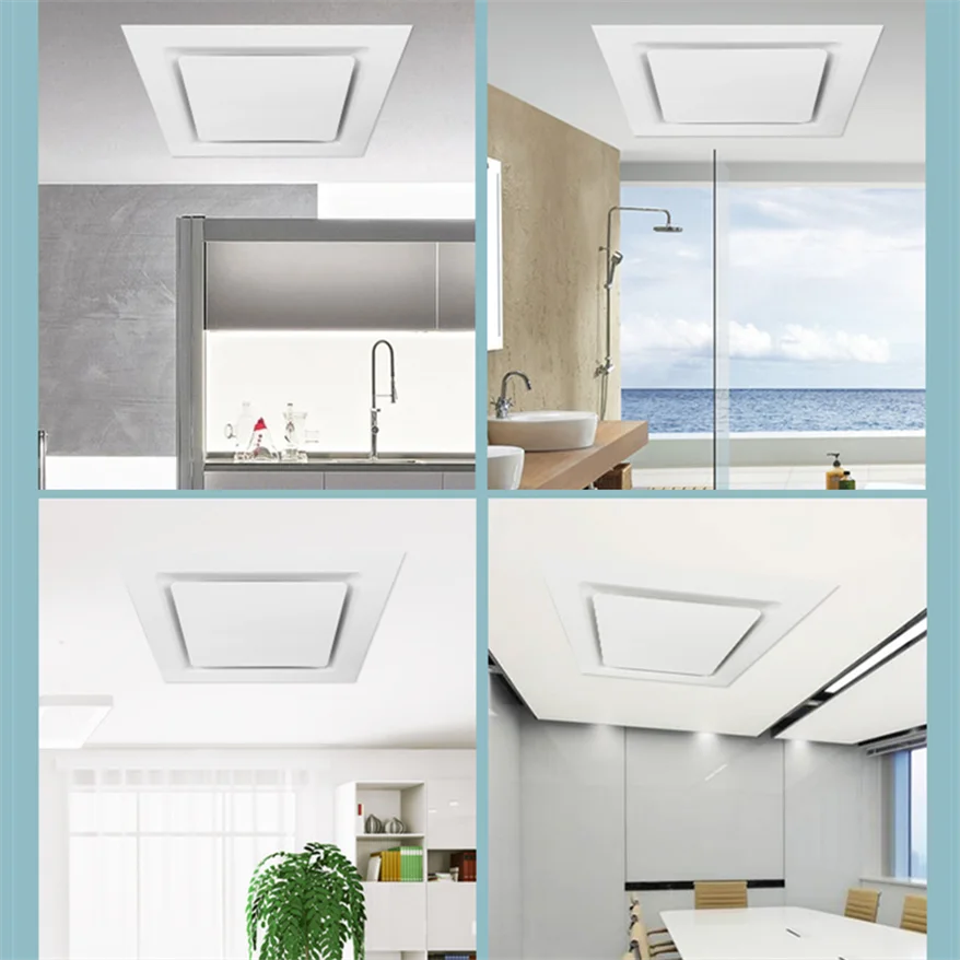 NEW Ventilation Shutter Battery Powered Exhaust Fans Bathroom Extractor Fan