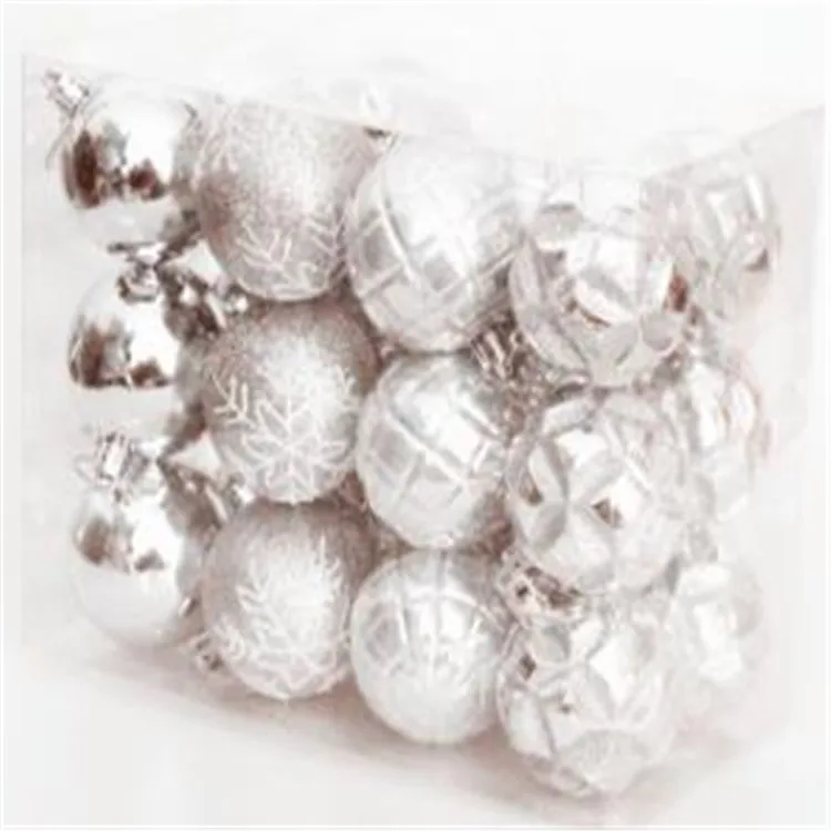 Fashion 24 pcs per lot Christmas ball  For Christmas Day
