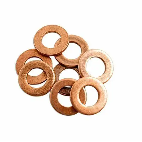 Wholesale round copper flat washer M5 M6 M8 M10 M12 M14 M16 M20 large copper washer
