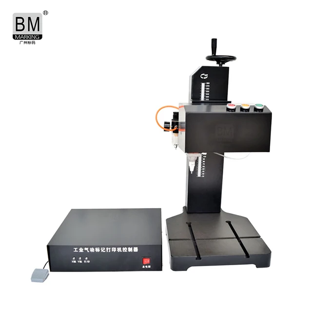 Professional pneumatic desktop marking machine,dot peen metal laser engraving machine