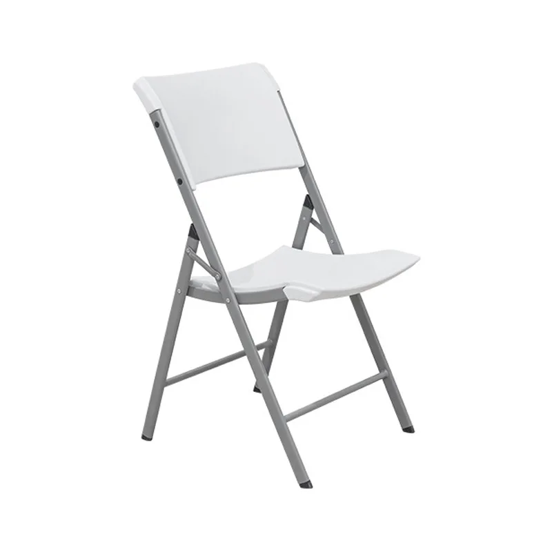 Household simple foldable outdoor business convenient dining table blown plastic furniture table and chair combination factory d