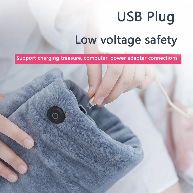 Уютный перезаряжаемый подогреватель для рук с usb 2022/2000/5000/8000/9000 мА · ч мини-пауэрбанком и хлопковым подогревом 10000