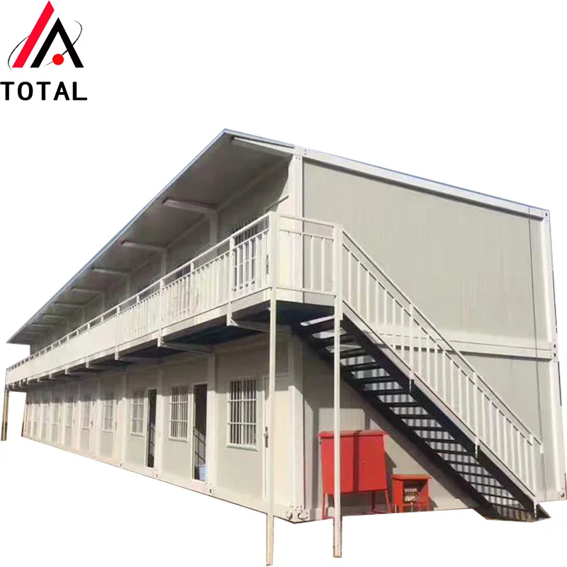Luxury modular prefabricated container house price prefabricated barracks prefabricated stackable container house