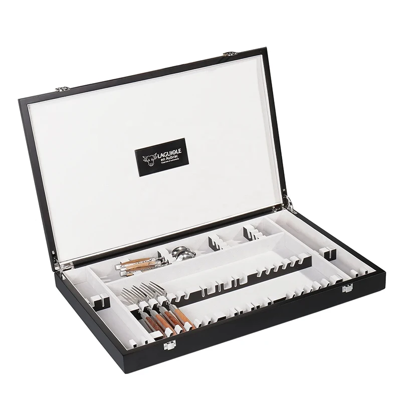 Оптовая Продажа с фабрики роскошная деревянная Подарочная коробка Упаковка для ножей набор многоразовая кухонная утварь Большая хранения