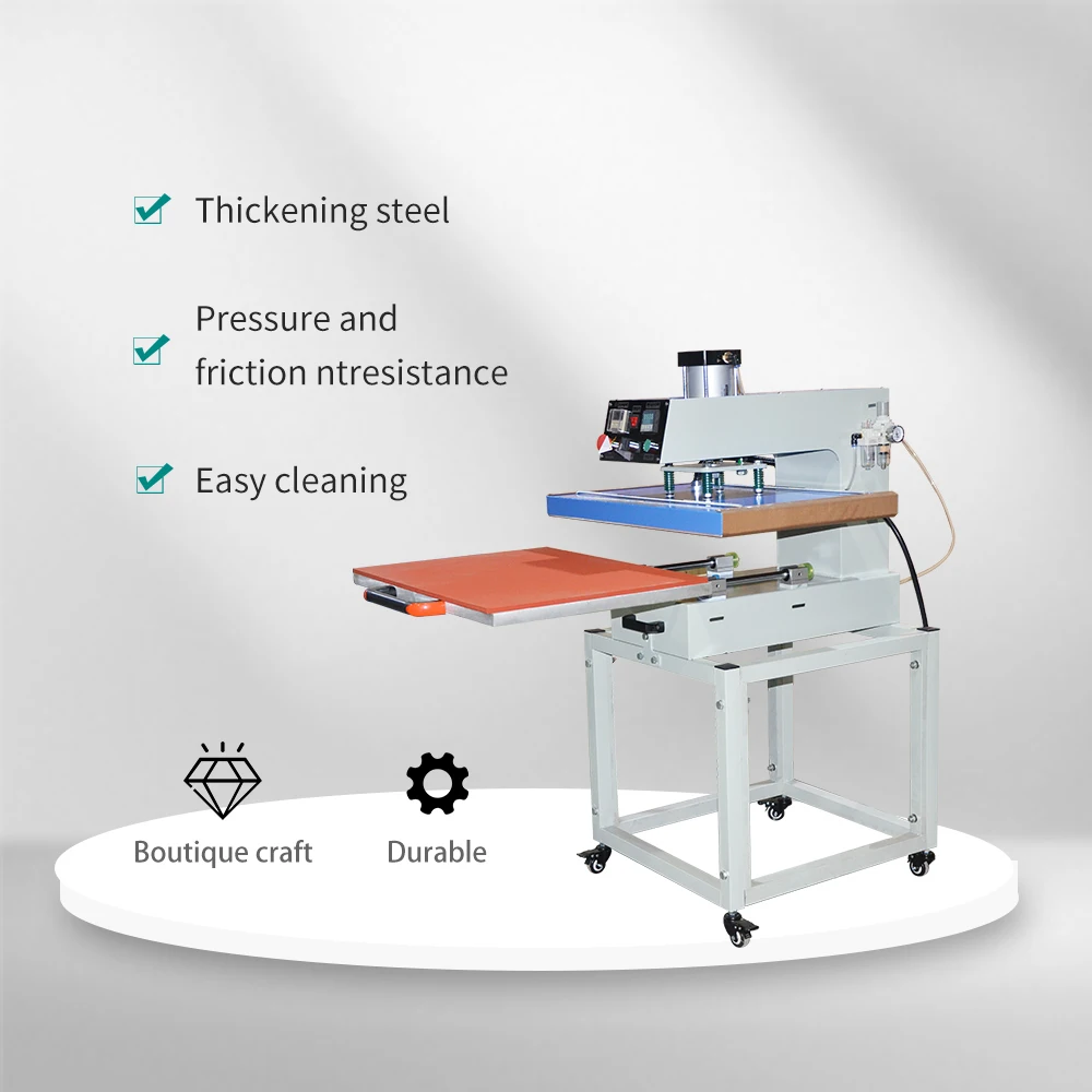 High Quality T Shirt Printing Sublimation Machine Semi Automatic Double Station Pneumatic Heat Press Machine