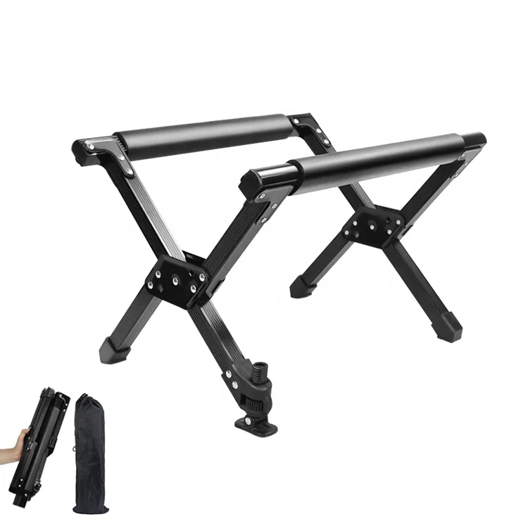 Padded Ice Bucket Rack lightweight foldable Luggage stand BBQ Picnic Portable outdoor Camping Cooler stand with carry bag