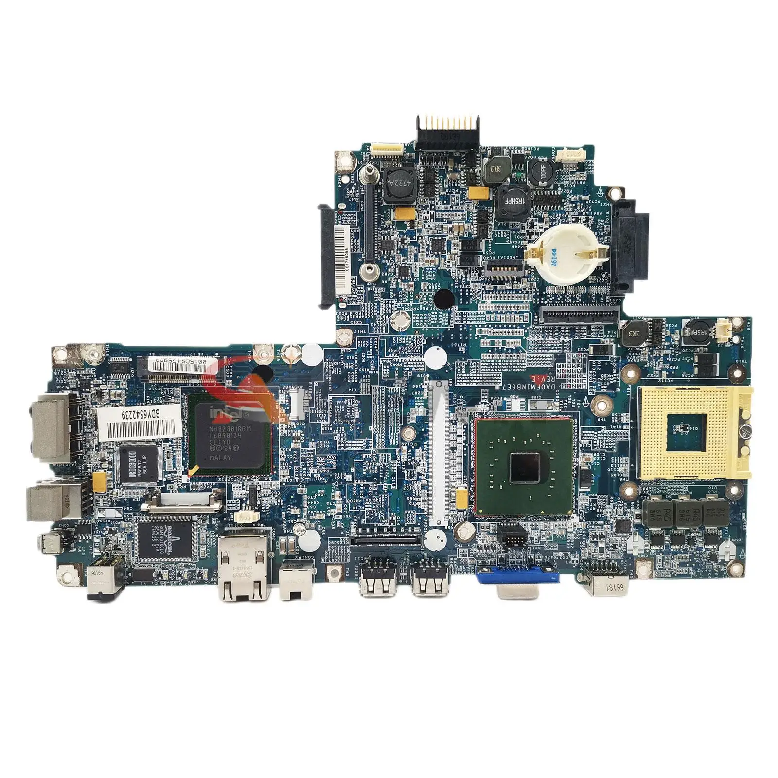 For DELL Inspiron 6400 Laptop motherboard DA0FM1MB6E7 GM945 DDR2 Mainboard 100% testing ok